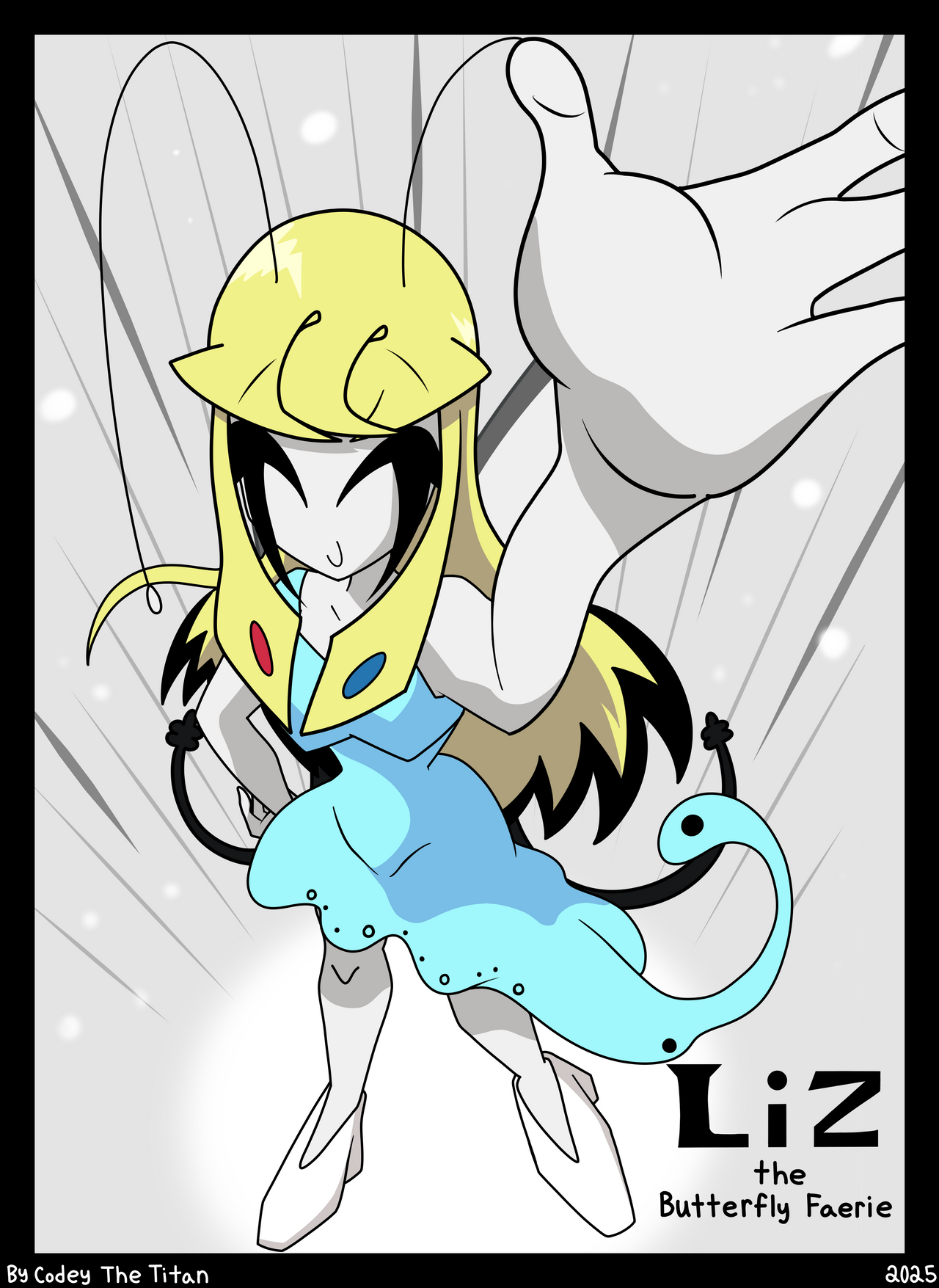 Liz the Butterfly Faerie Illustration 2025
