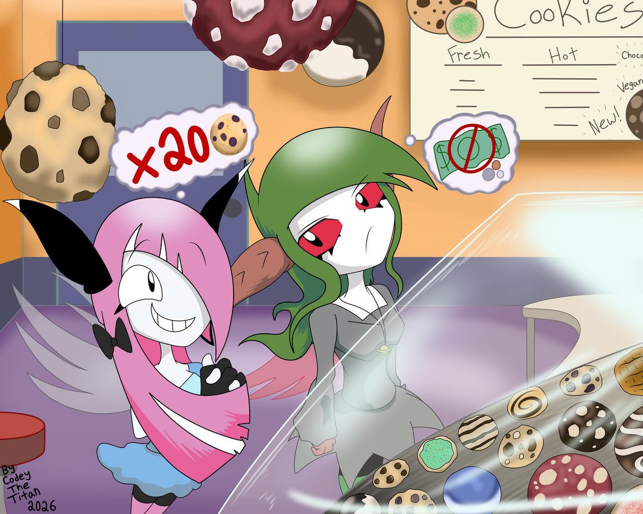 She Really likes Cookies!