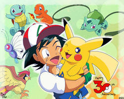 Happy 30th Anniversary of Pokemon!