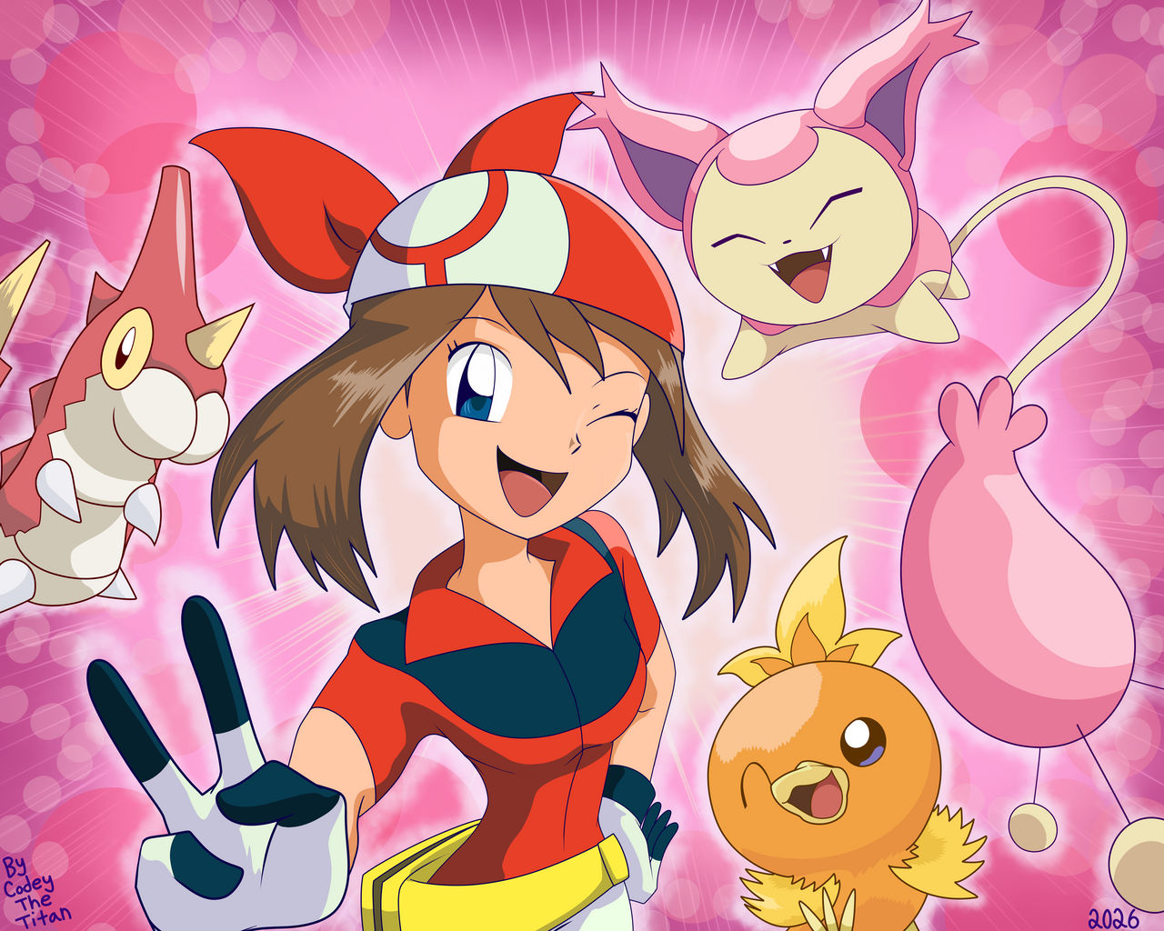 May and Her Pokemon