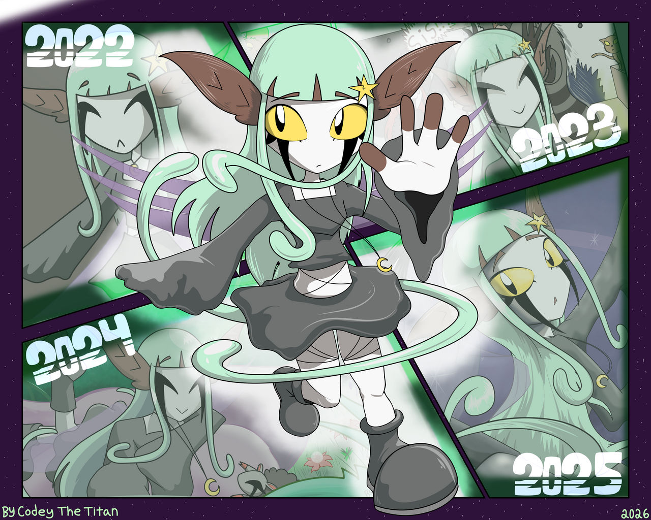 Selene the Moth Faerie (Happy 4th Anniversary)