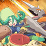 Sabi and Rhyperior