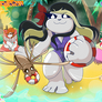 Lifeguard Gloria and Rafty
