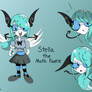 Stella the Moth Faerie OC (Concept Art)