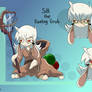 Silk the Eweling Grub OC (Concept Art)