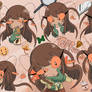 Toffee the Skipper Faerie OC (Illustrations)