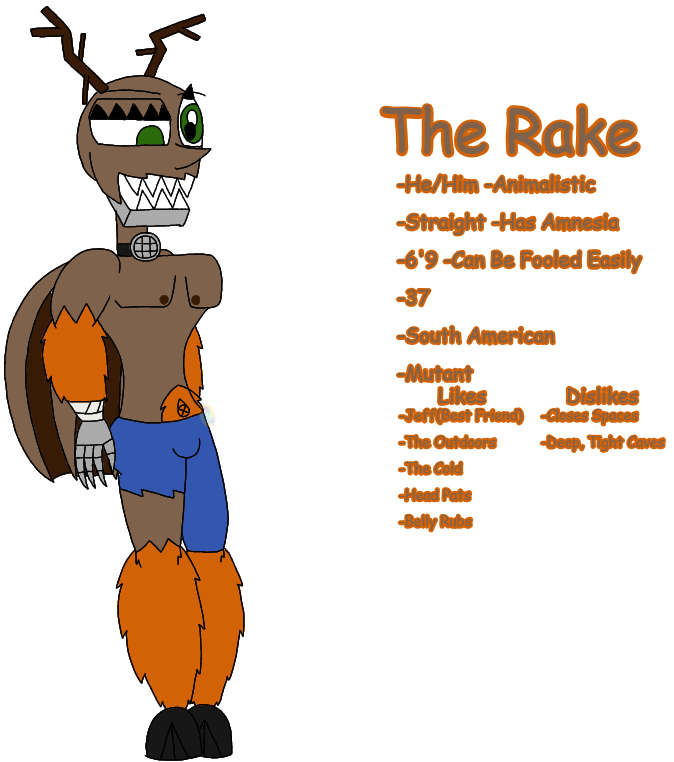 The Rake(2025 Redesign - V2) by WereFuntimeFoxy on DeviantArt
