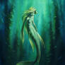 Yellow mermaid