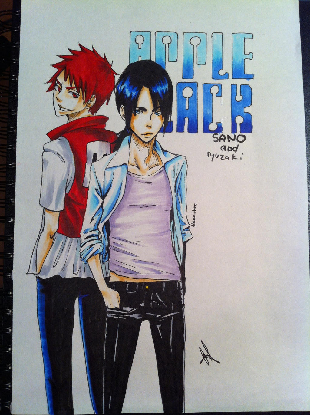 Apple Black by hannitee on DeviantArt