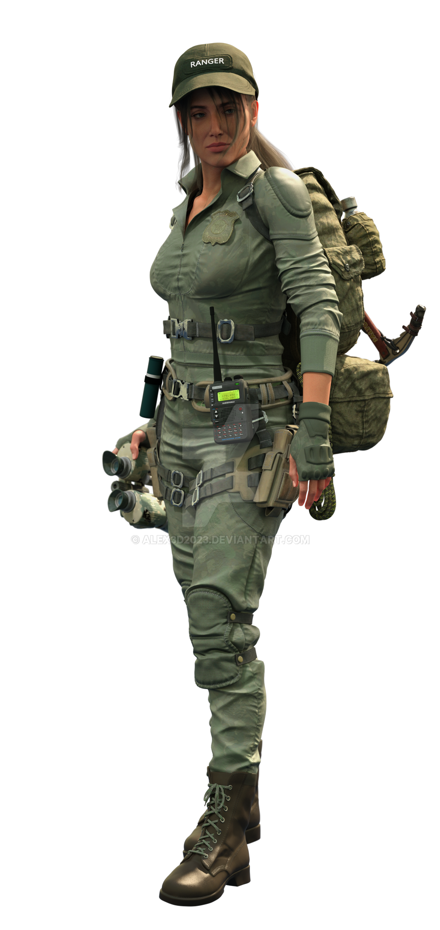 Anna Park Ranger by Alex3D2023 on DeviantArt