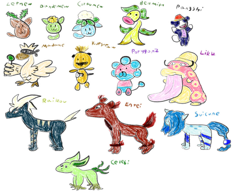 Confusing Pokemon Design I Really Like the Unused Pokemon Designs pt. 2 by 989fox989 on DeviantArt