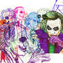 Heath Ledger as the Joker