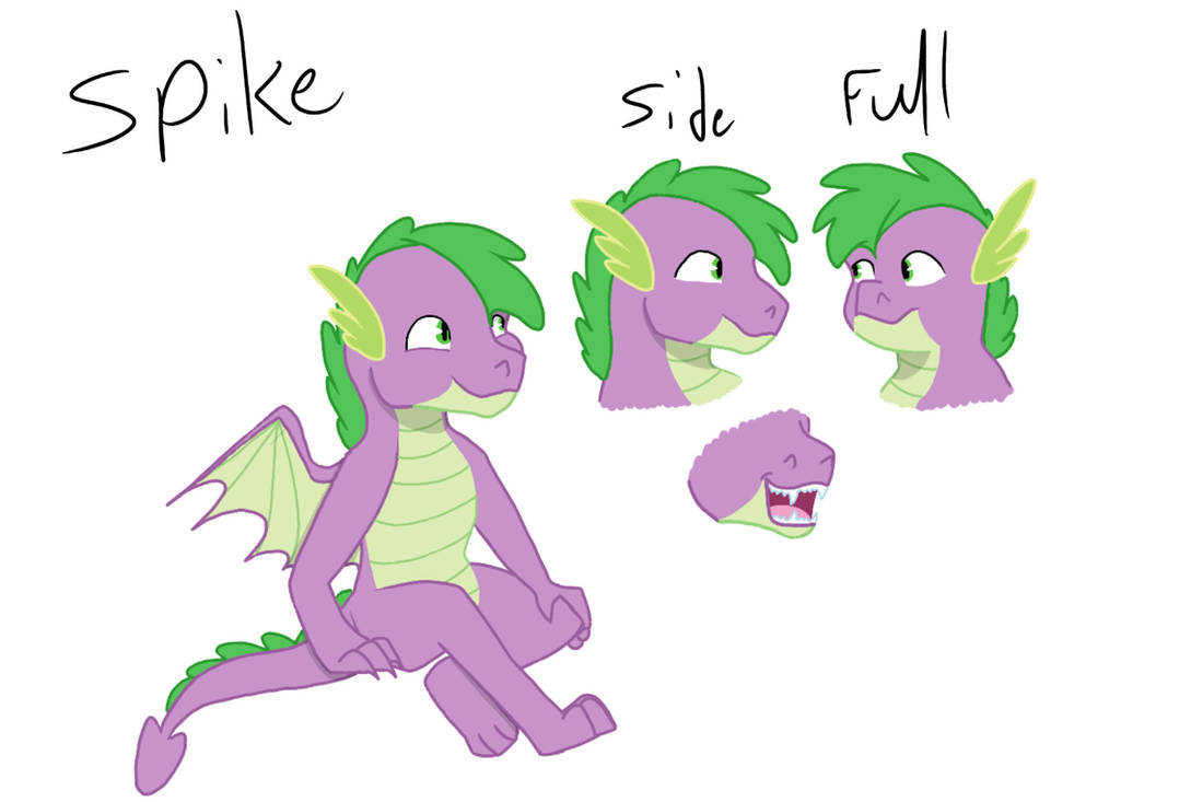 Character Sneak Peeks: Spike by Twizzly-Gum on DeviantArt