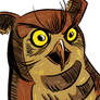Buho Enojon - Grumpy Owl