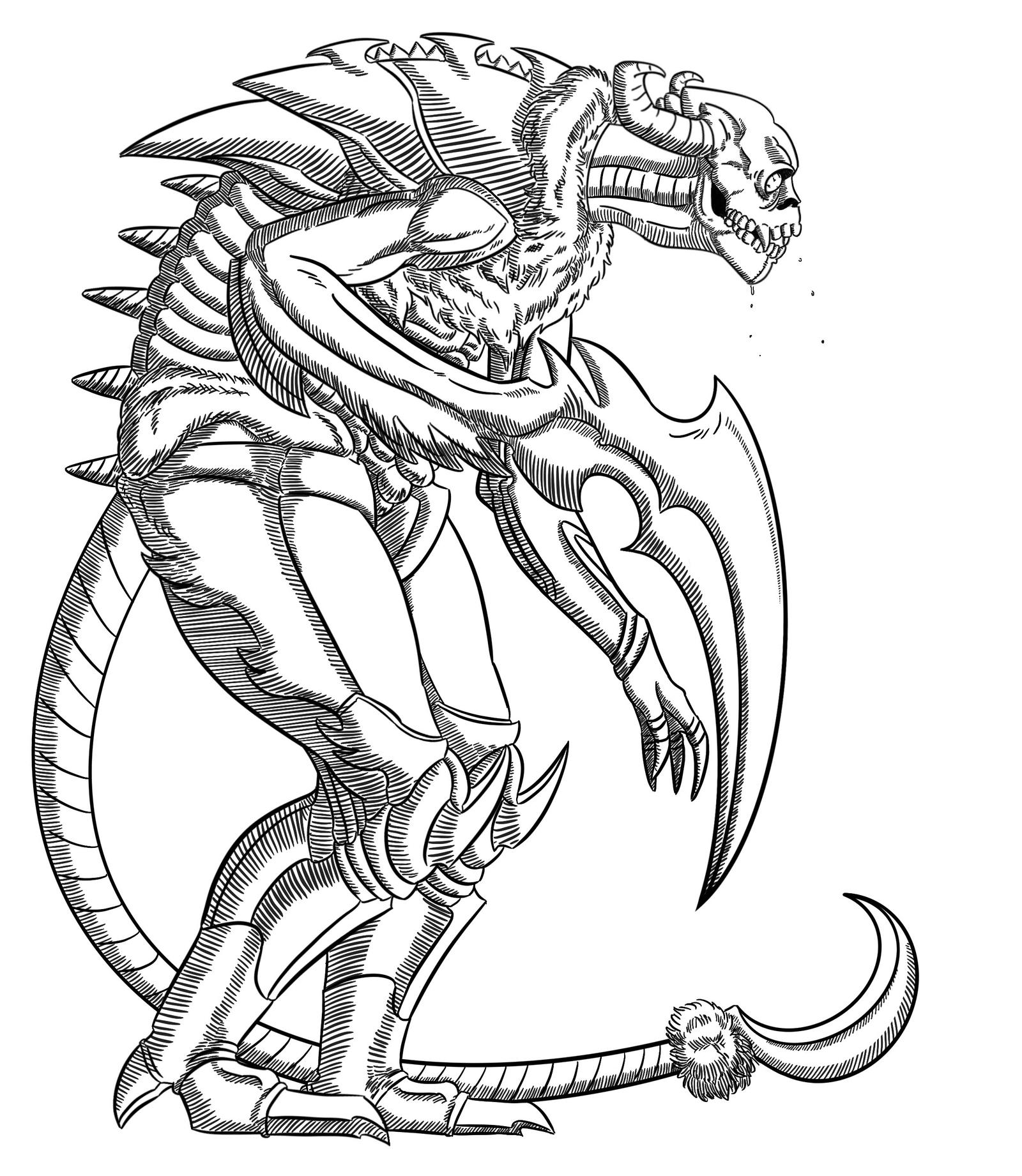 Monstruo Extraterrestre - Alien Monster by PlsGoot on DeviantArt