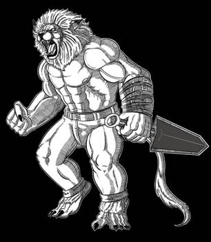 Leomon (Black and White)
