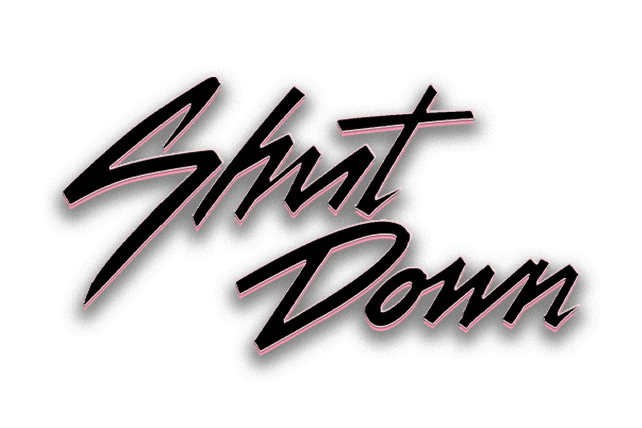 Shut Down Logo Shut Down Logo