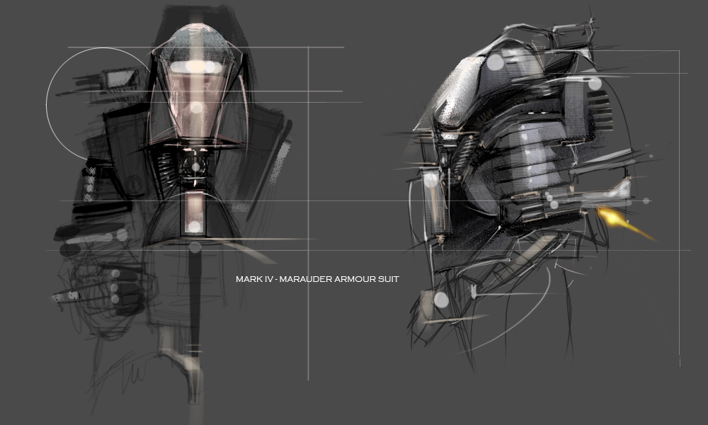 Schematic for Terrain Suit