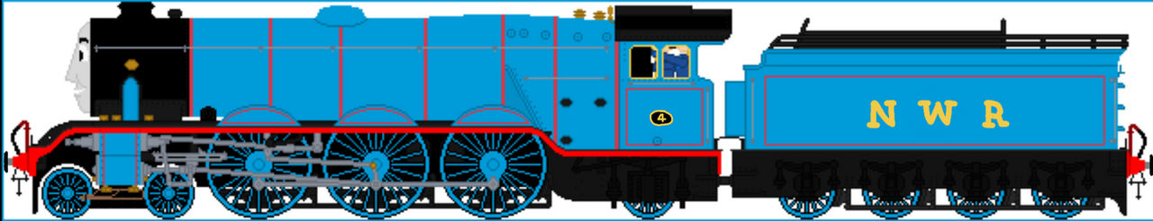 RWS AU NWR No 4 : Gordon Gresley. by Dinosandtrains on DeviantArt