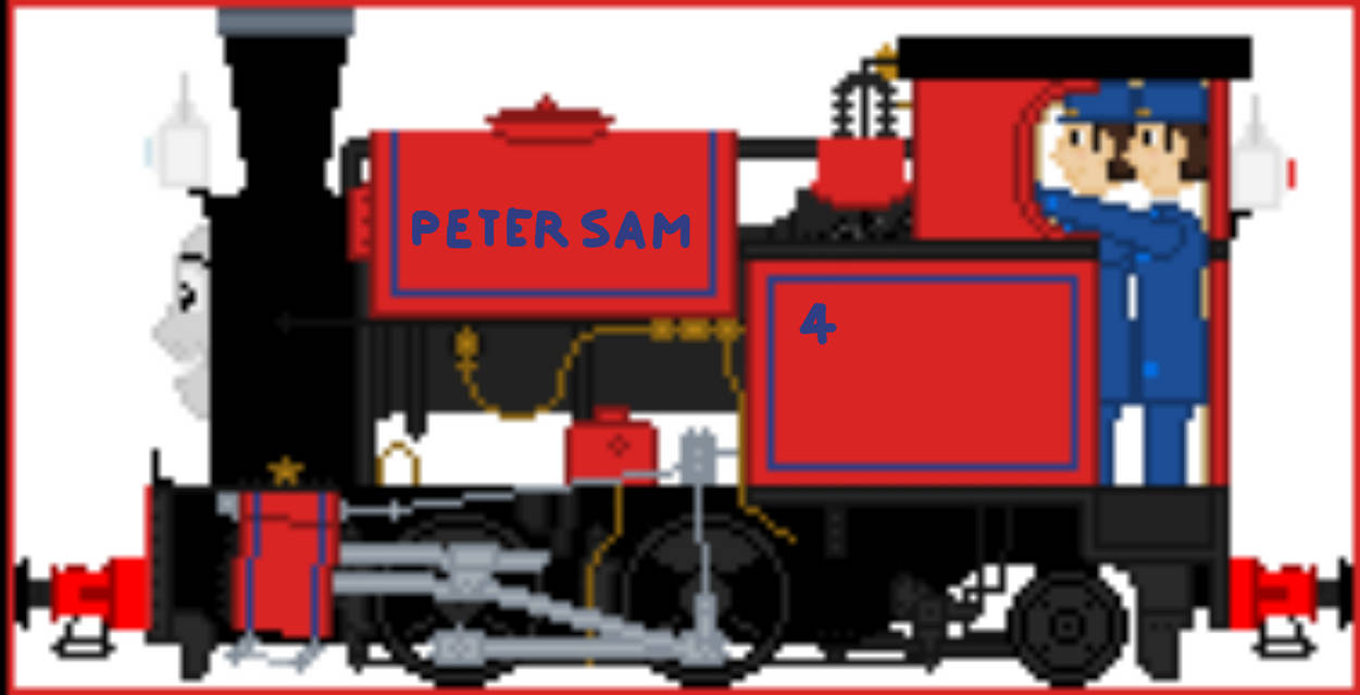 RWS AU SR No 4 : Peter Sam. by Dinosandtrains on DeviantArt