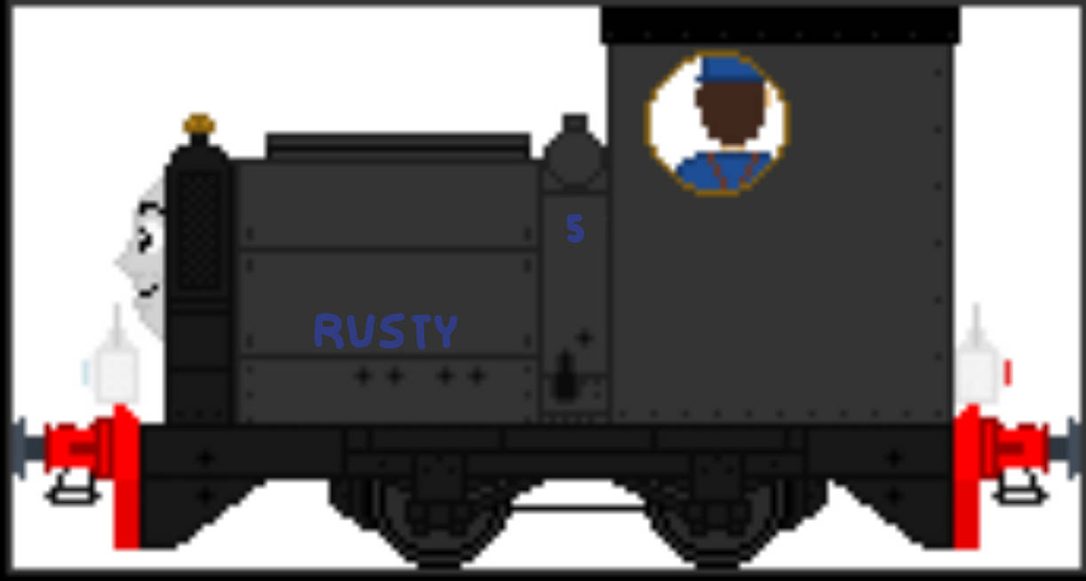 RWS AU SR No 5 : Rusty. by Dinosandtrains on DeviantArt