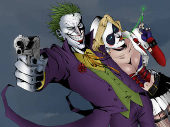 Joker/Harley - Arkham Asylum