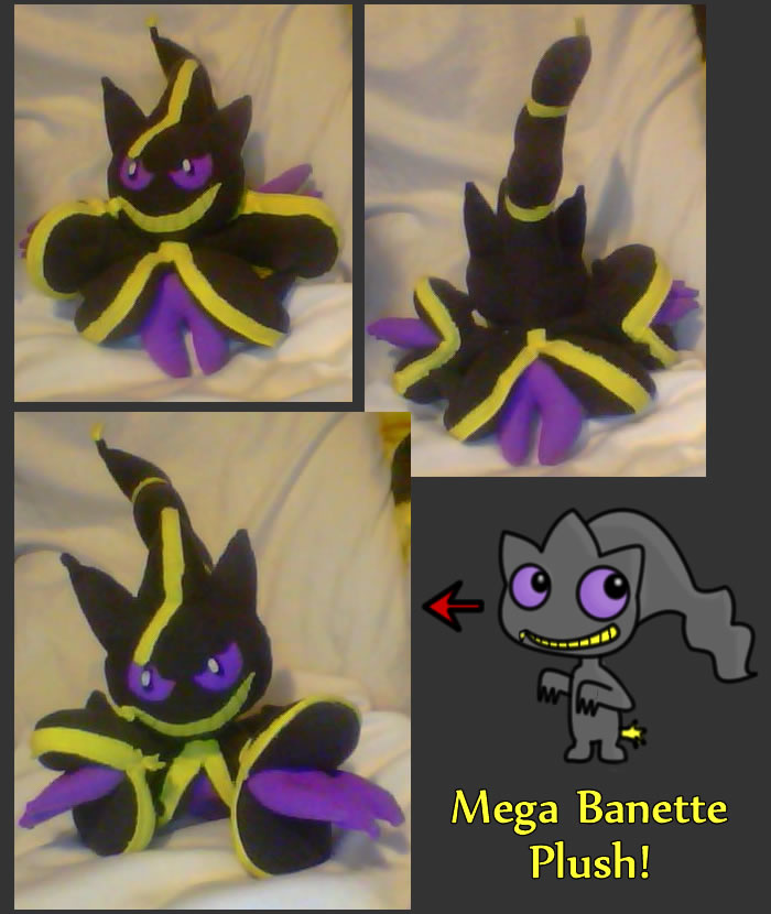 Pokemon Mega Banette 12 inches Plush Doll – PlushieMall