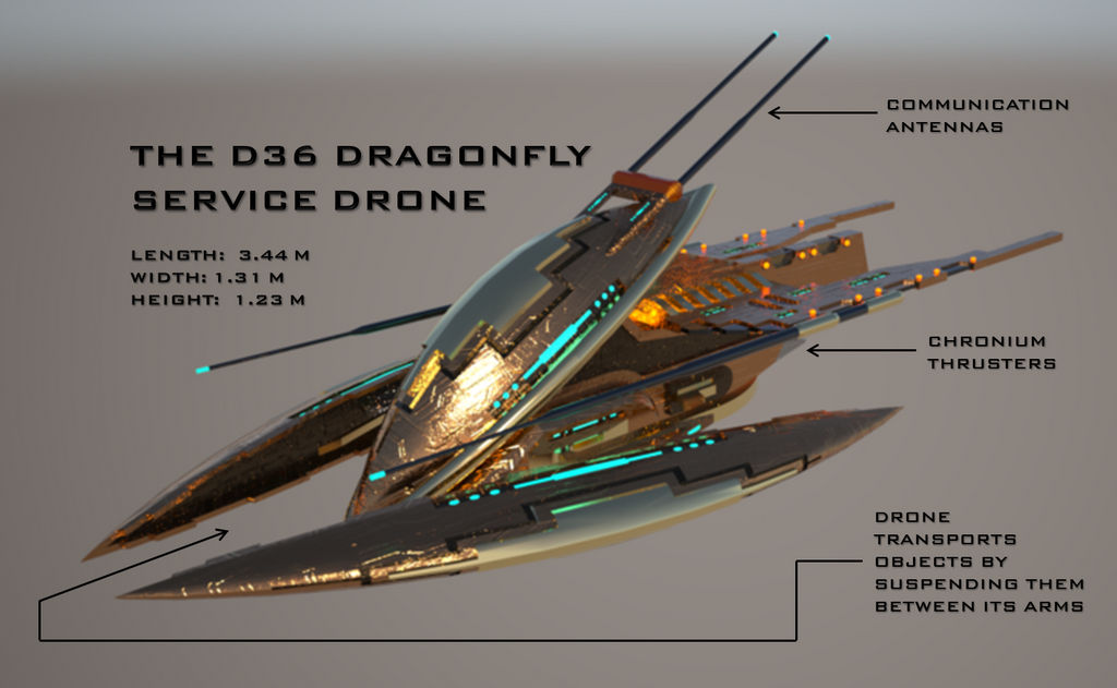 D-36 Dragonfly Service Drone