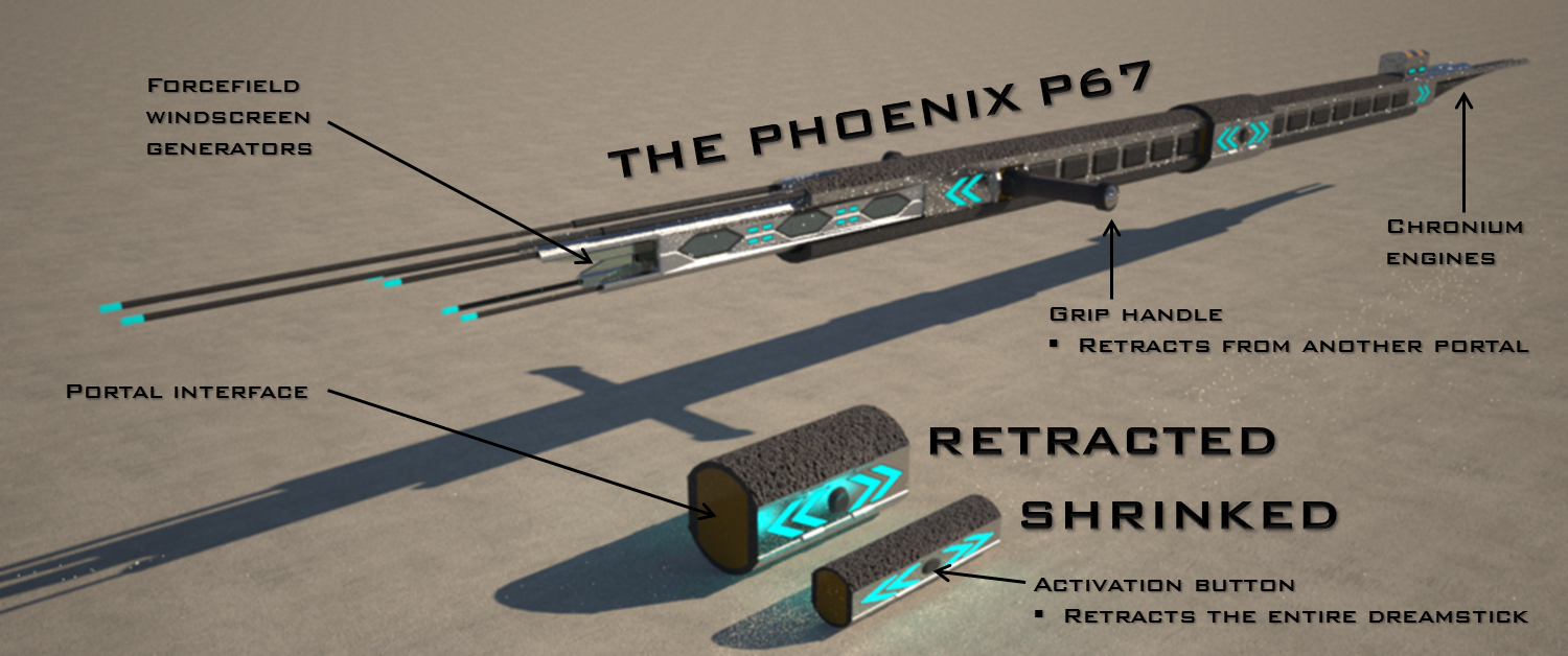 The Phoenix P-67 dreamstick