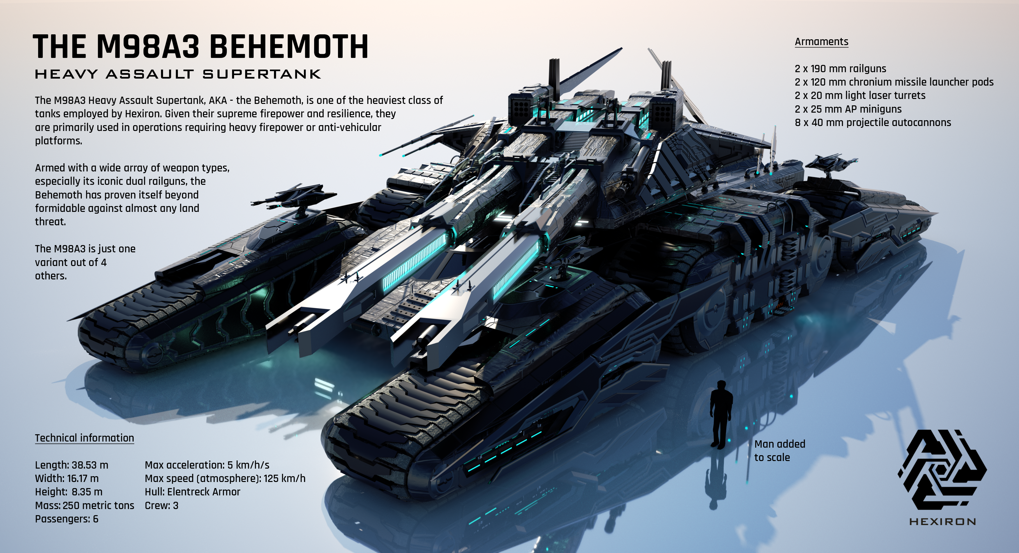 M98A3 Behemoth Heavy Assault Supertank