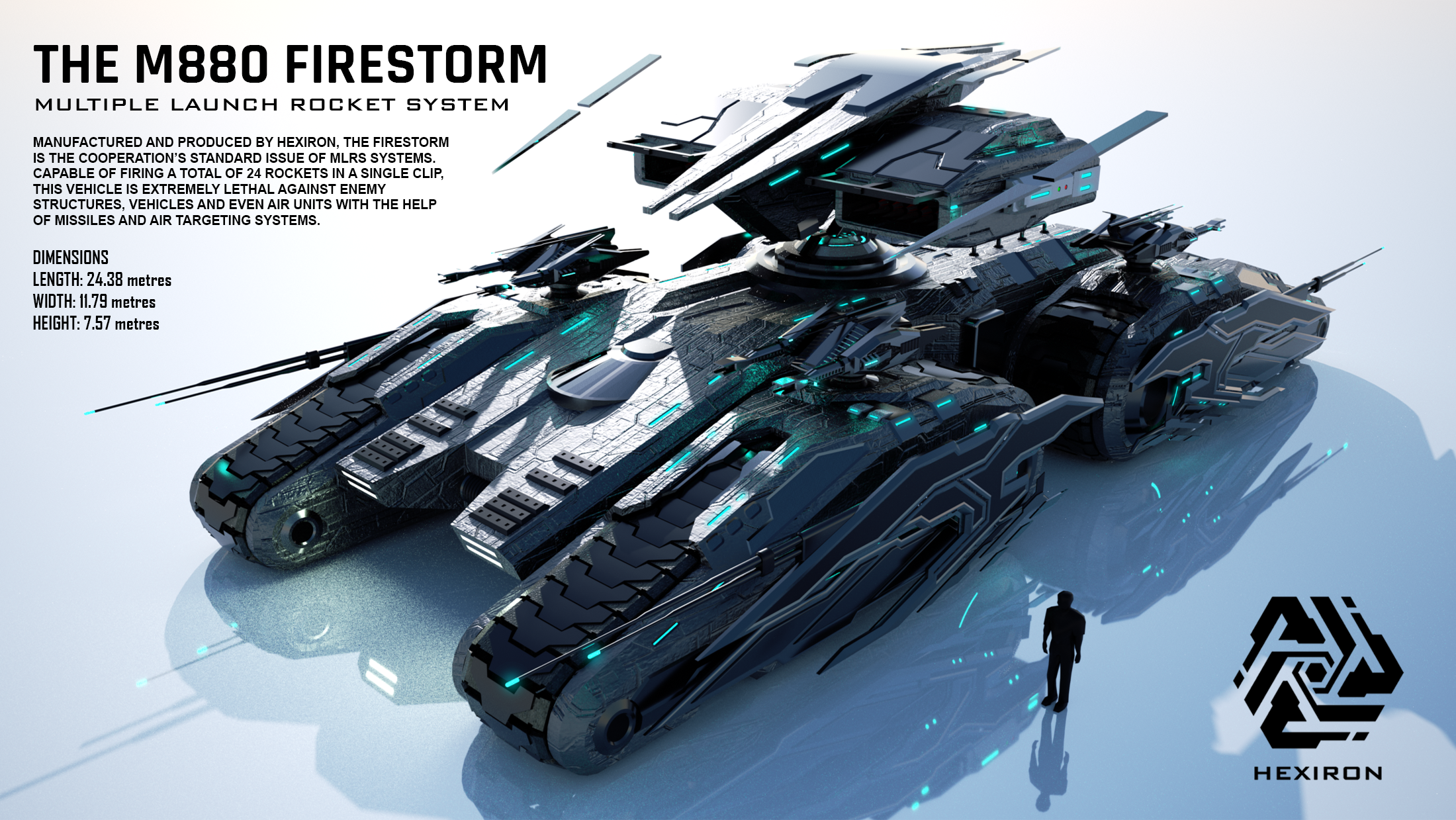 M880 Firestorm MLRS - Close combat [UPDATED]