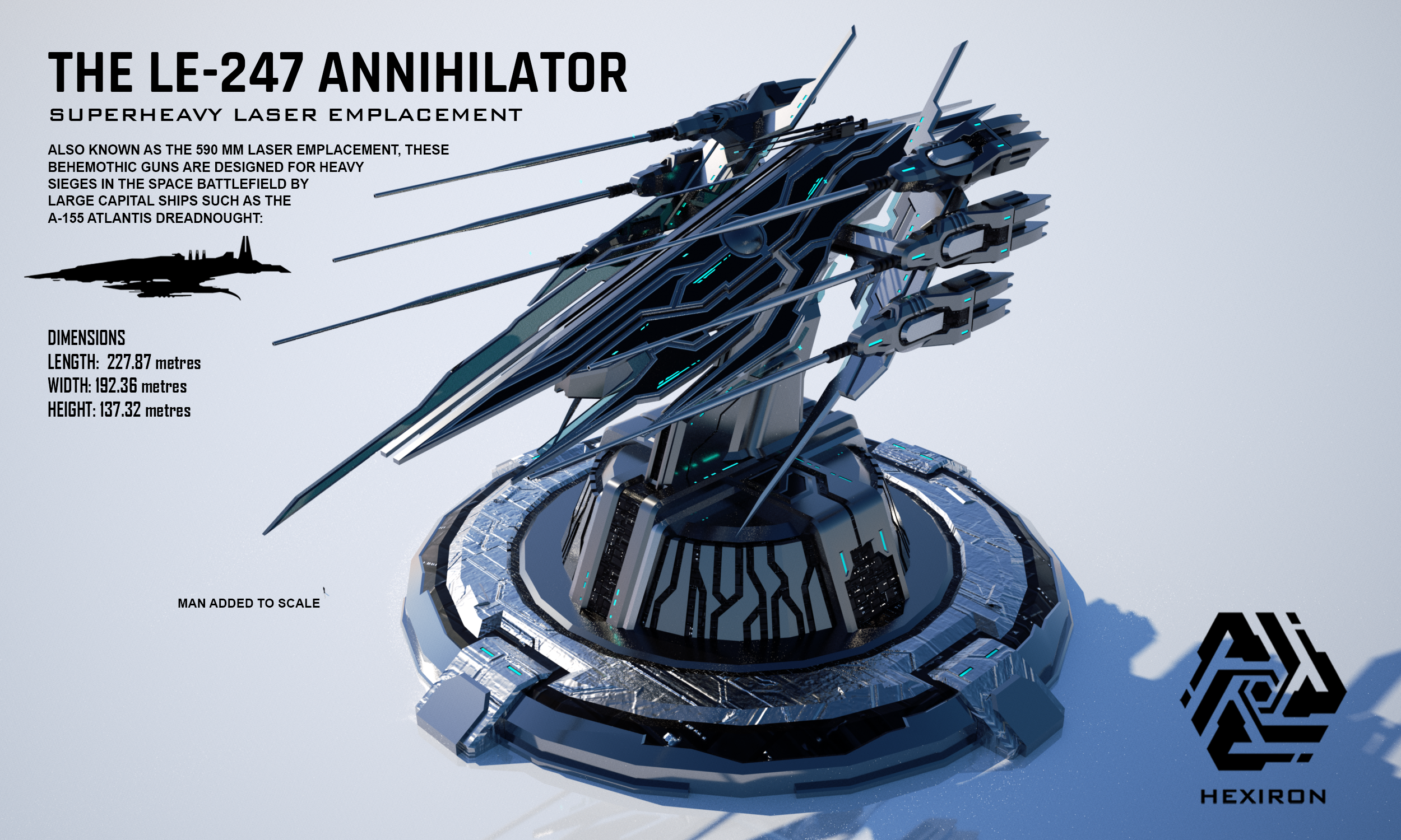 LE-247 Annihilator Superheavy Laser Emplacement