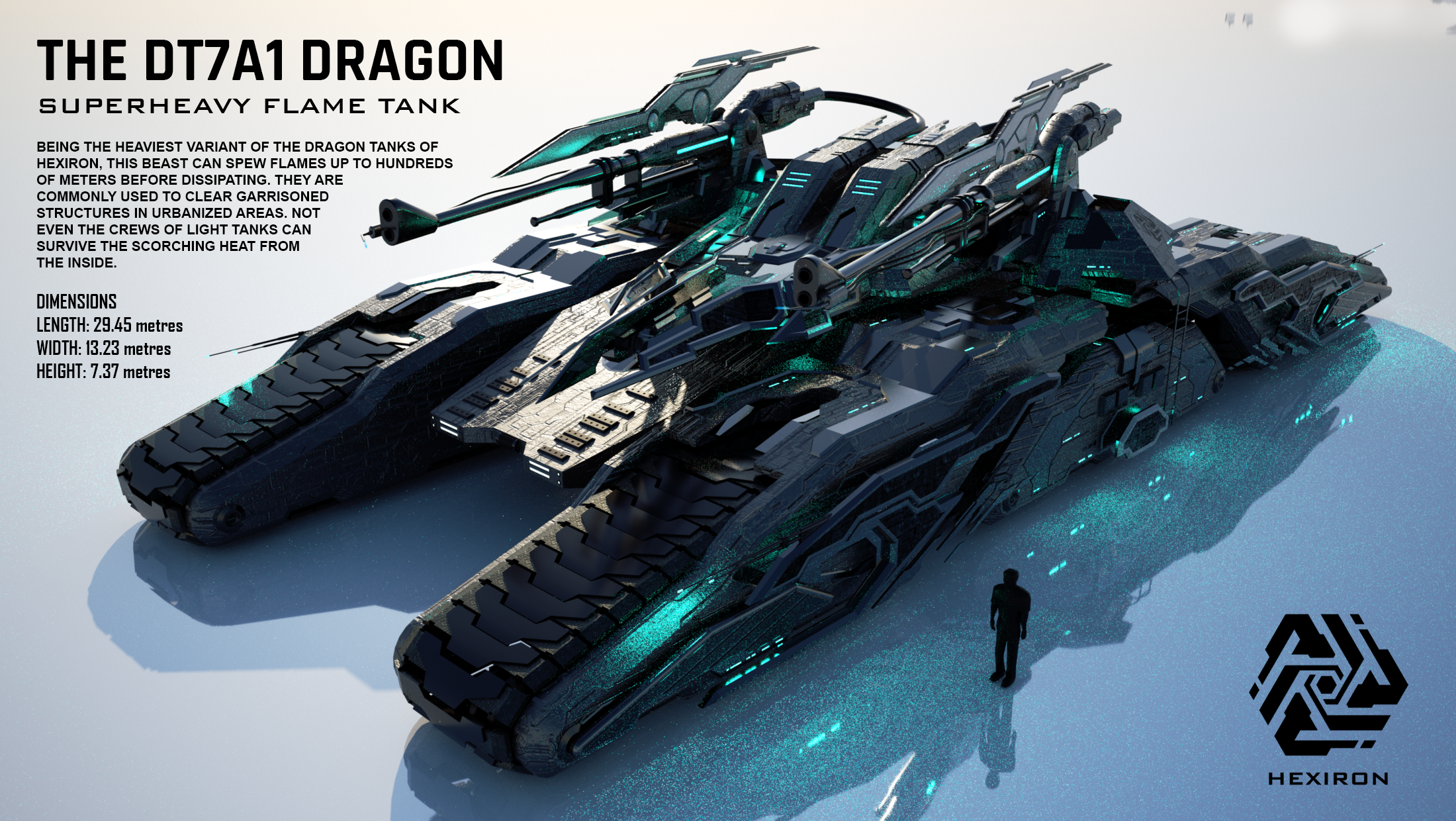 DT7A1 Dragon Superheavy Flame Tank by Duskie-06