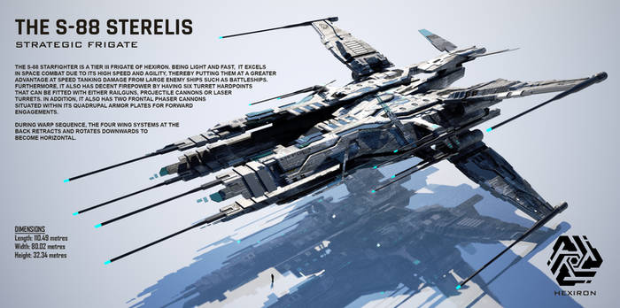 S-88 Sterelis Strategic Frigate