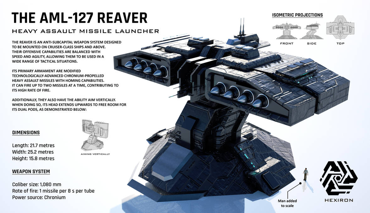 Aml Launcher AML-127 Reaver Heavy Assault Missile Launcher by Duskie-06 on DeviantArt