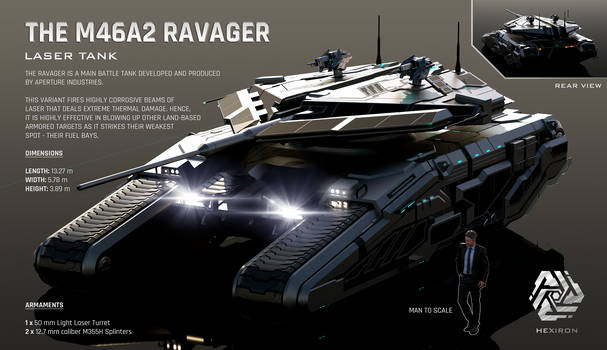 M46A2 Ravager Laser Tank