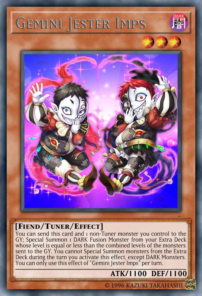 Gemini Jester Imps by Cherry-is-Bae on DeviantArt