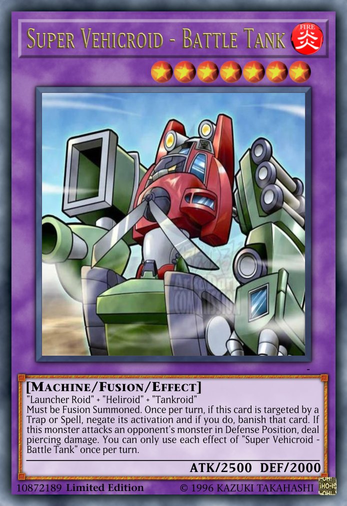 Super Vehicroid - Battle Tank