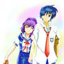 CLANNAD - Tomoya and Kyou