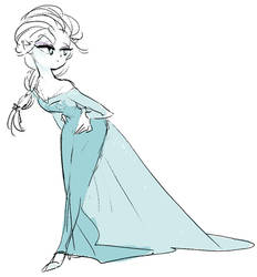 Elsa doodle