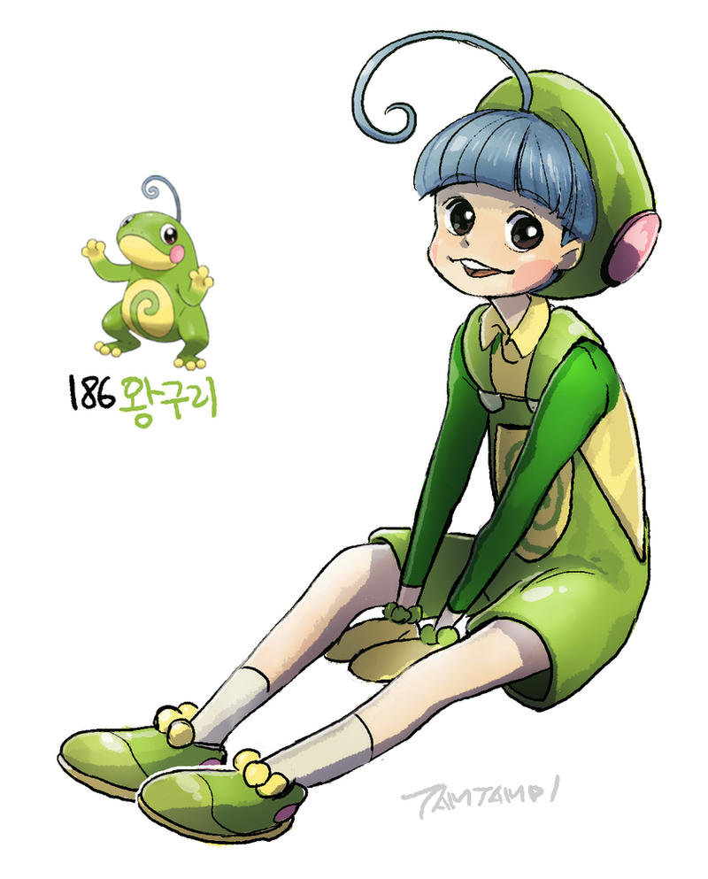 Politoad Variant 186.Politoed by tamtamdi on DeviantArt