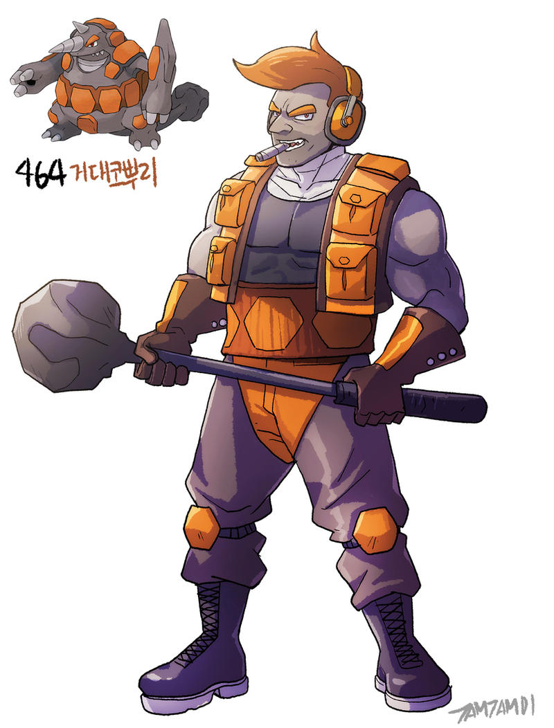 464.Rhyperior by tamtamdi on DeviantArt