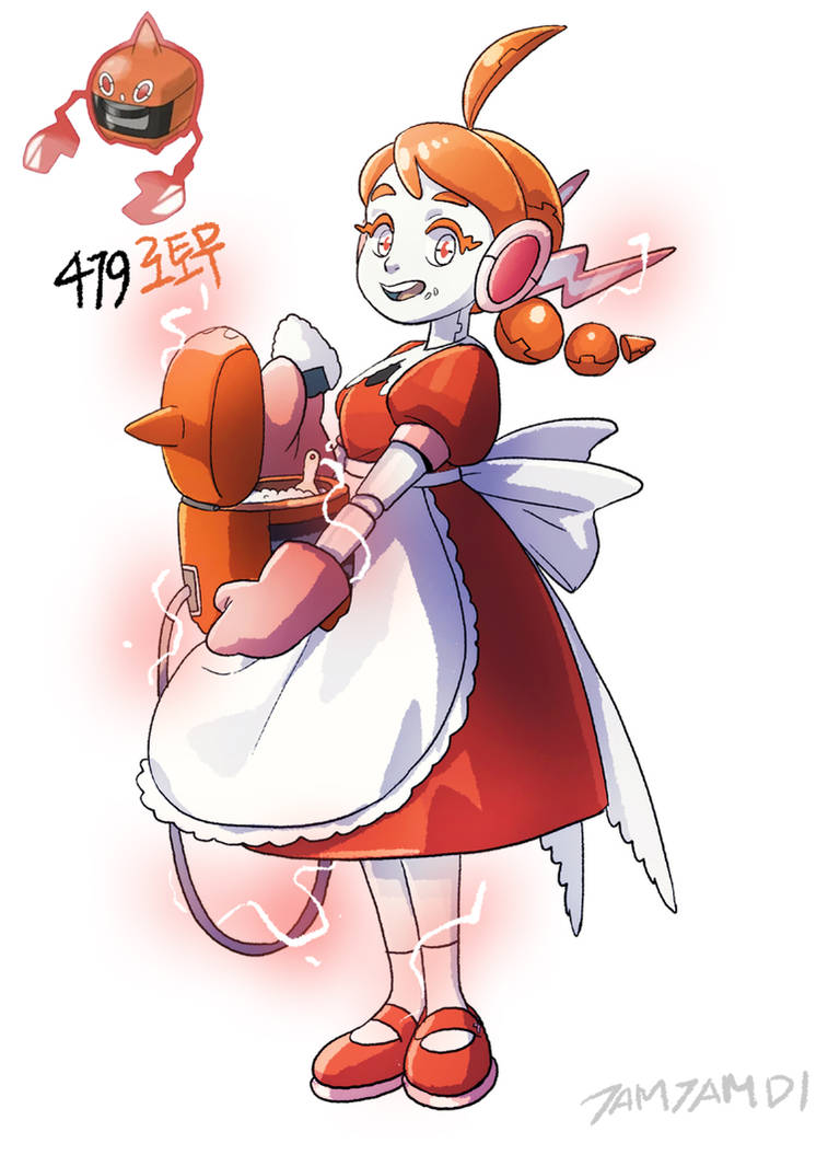479.RotomHeat Rotom by tamtamdi on DeviantArt