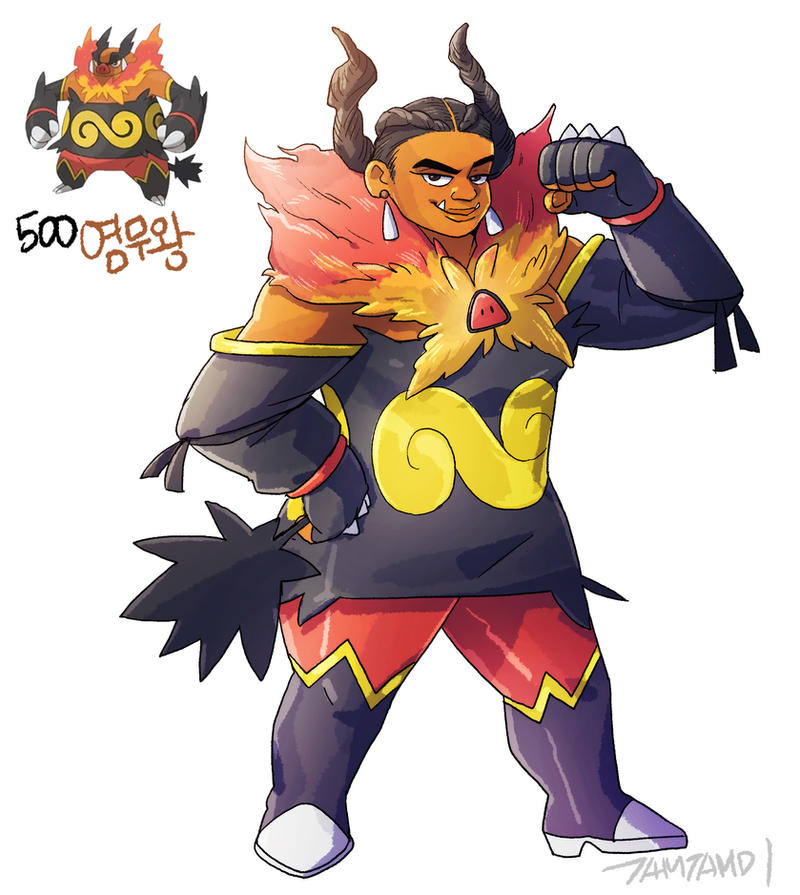 500. Emboar by tamtamdi on DeviantArt