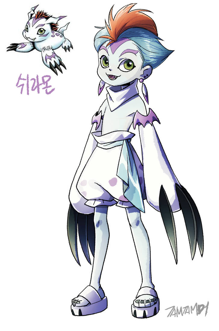 Gomamon as Human by tamtamdi on DeviantArt