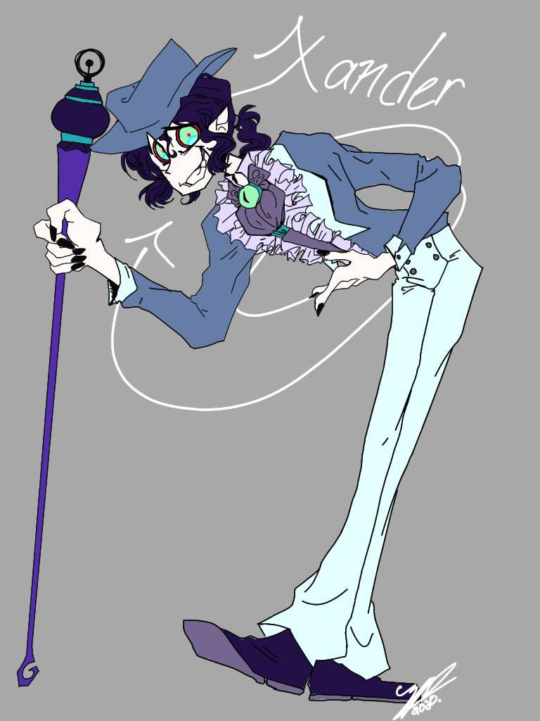 Xander re-design by spiralending on DeviantArt