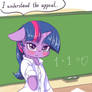 Ponies in shirts. Twilight Sparkle