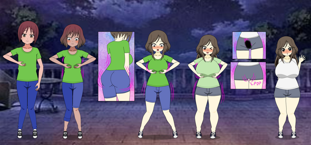 Bust Machine Tg Tg tf transformation busty girl by Songhyj on DeviantArt