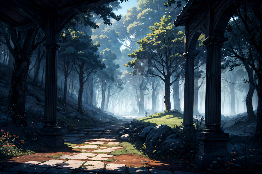 Path to the unknown by VirtualCanvasAI on DeviantArt