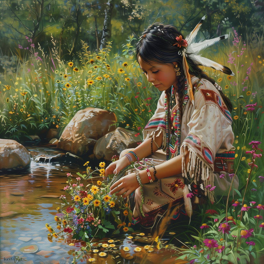 Native Girl by AzraelSeraph on DeviantArt